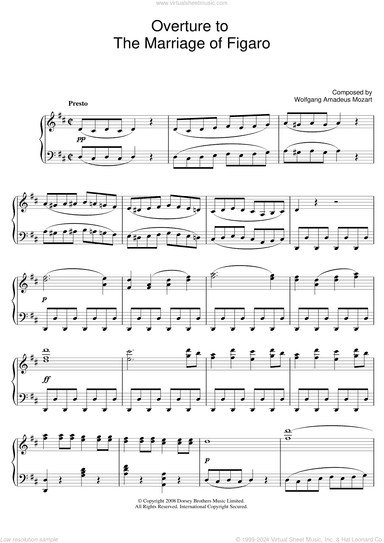 Overture To The Marriage Of Figaro