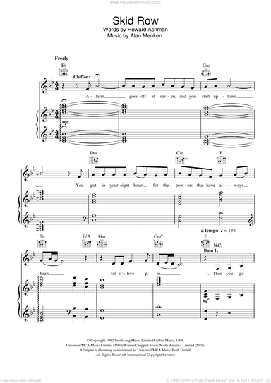 Skid Row (Downtown) (from Little Shop of Horrors)