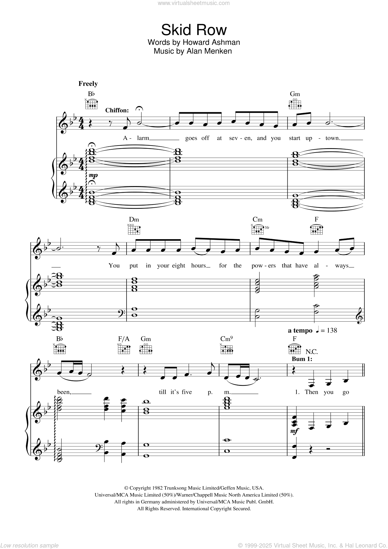 Skid Row (Downtown) (from Little Shop of Horrors)