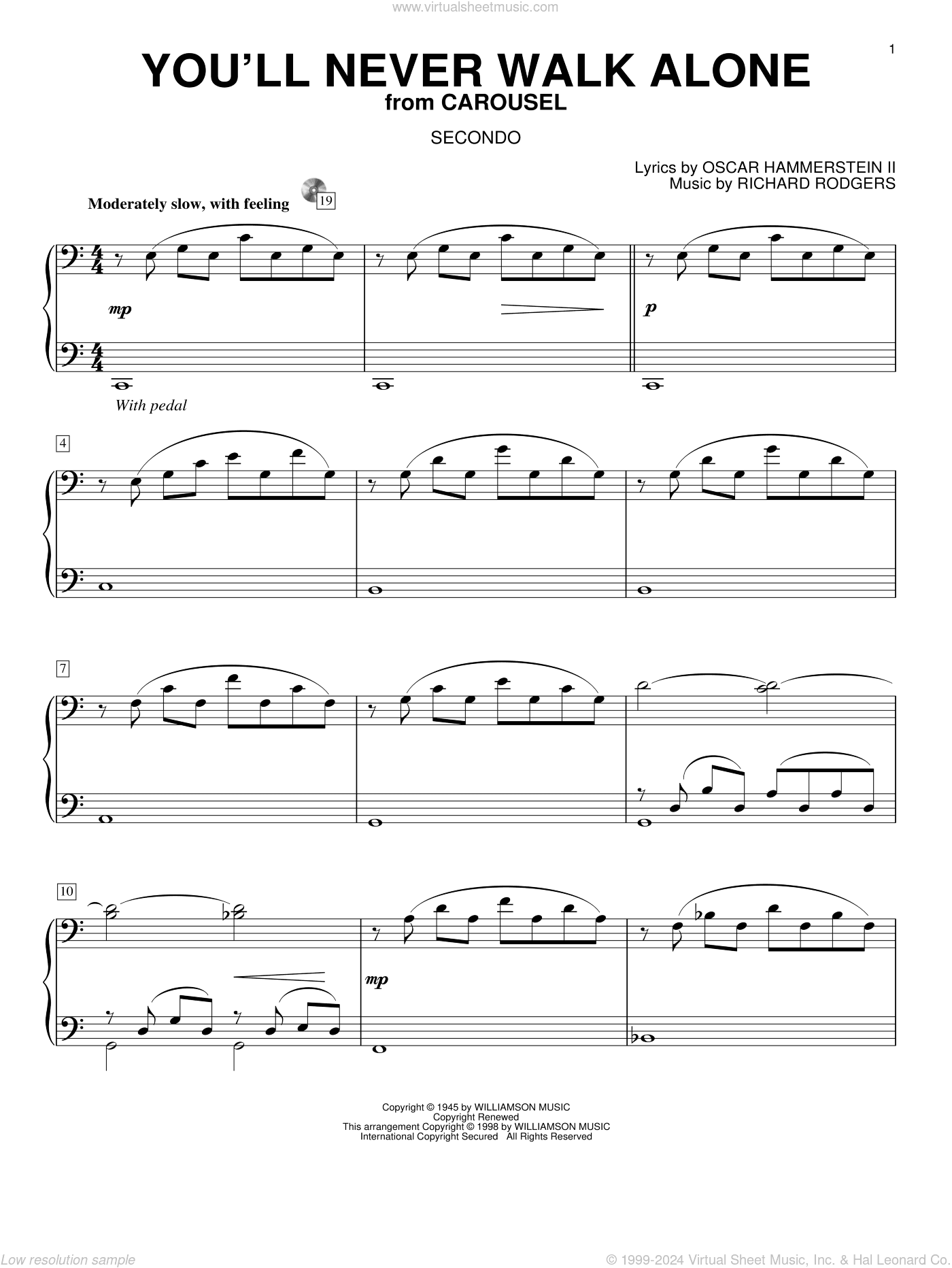 You'll Never Walk Alone (from Carousel)