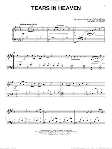 Tears In Heaven (from Rush)