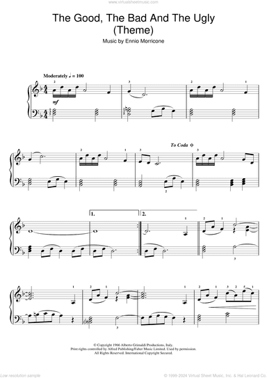 The Good, The Bad And The Ugly (Theme)
