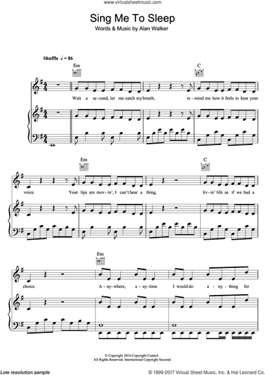 Sing Me To Sleep