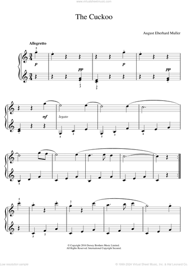 The Cuckoo, (easy)