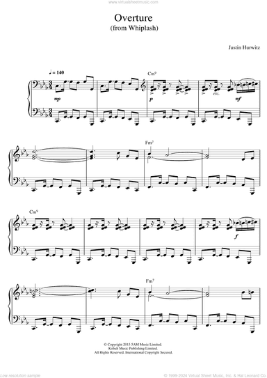 Overture (from Whiplash)