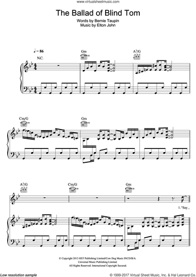 The Ballad Of Blind Tom