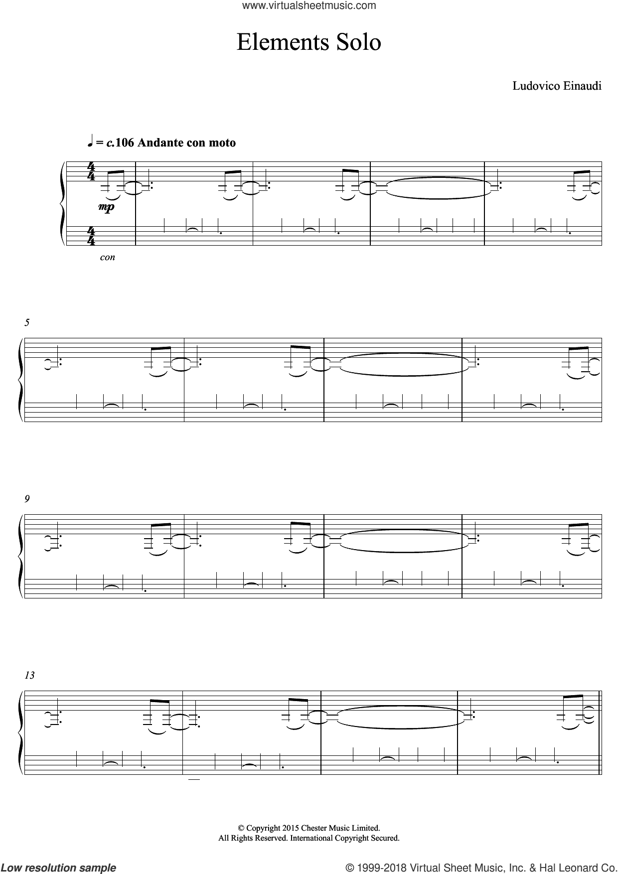 Elements Solo