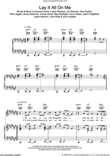 Lay It All On Me (featuring Ed Sheeran)