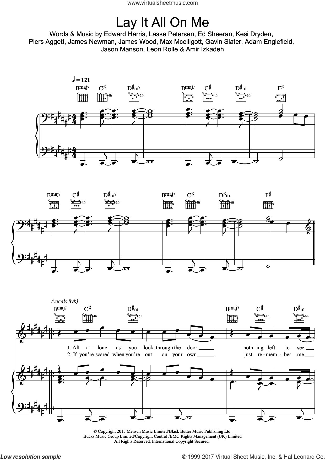 Lay It All On Me (featuring Ed Sheeran)