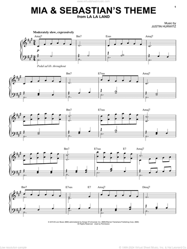 Mia And Sebastian's Theme (from La La Land)
