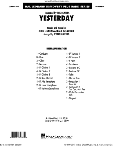 Yesterday (COMPLETE)