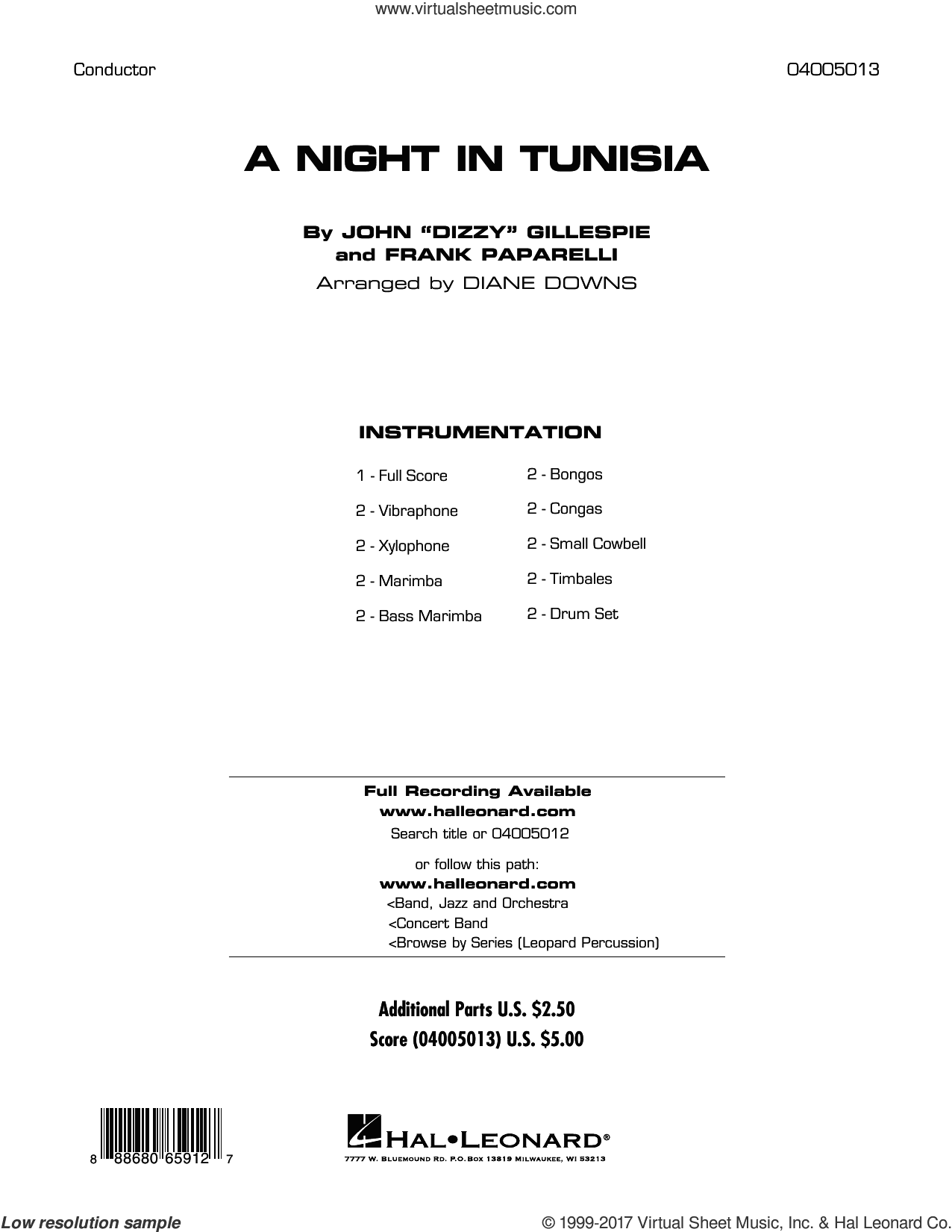 A Night in Tunisia (COMPLETE)