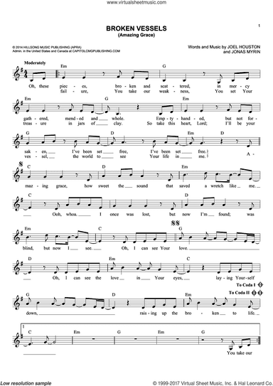 Broken Vessels (Amazing Grace)