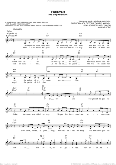 Forever (We Sing Hallelujah)