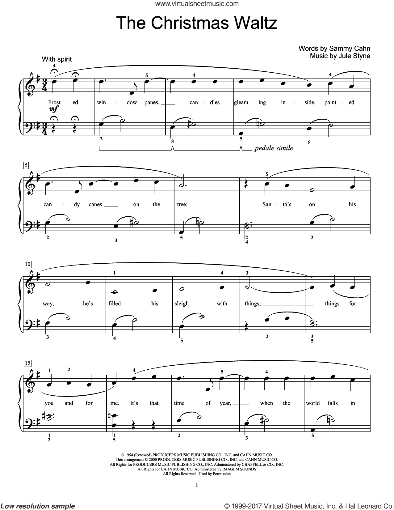 The Christmas Waltz