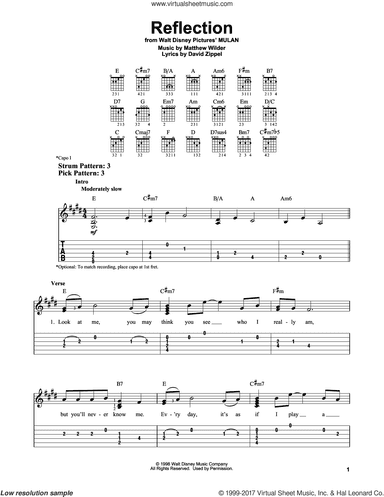 Reflection (Pop Version) (from Mulan)