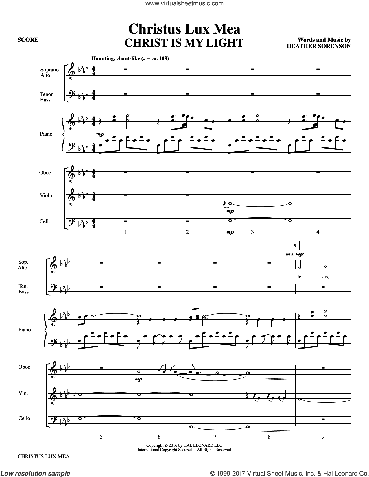 Christus Lux Mea (COMPLETE)