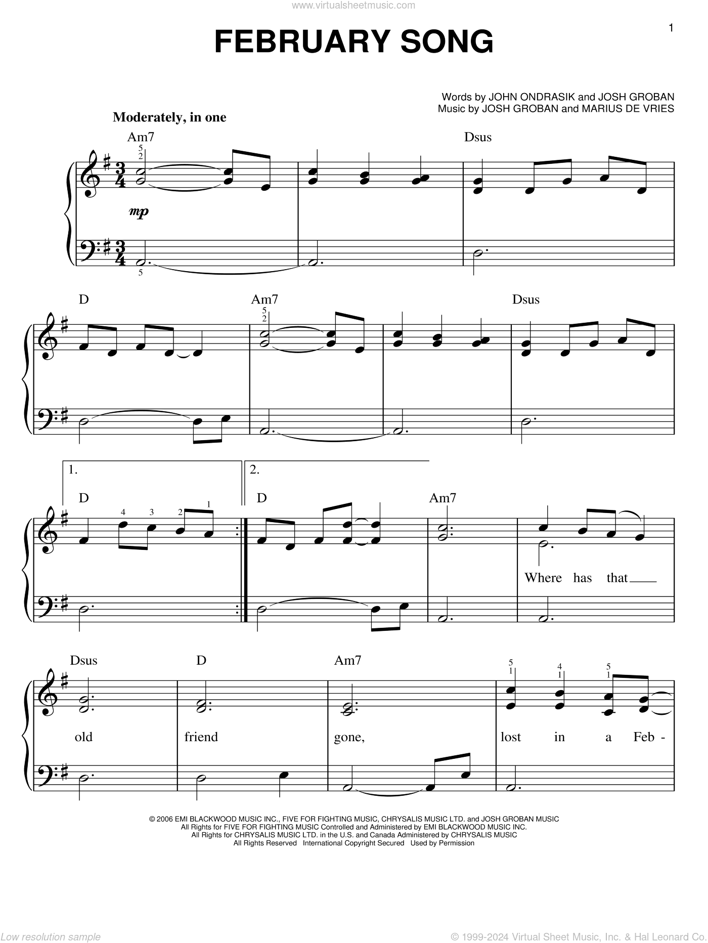 February Song