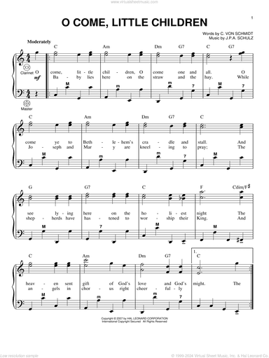 O Come, Little Children