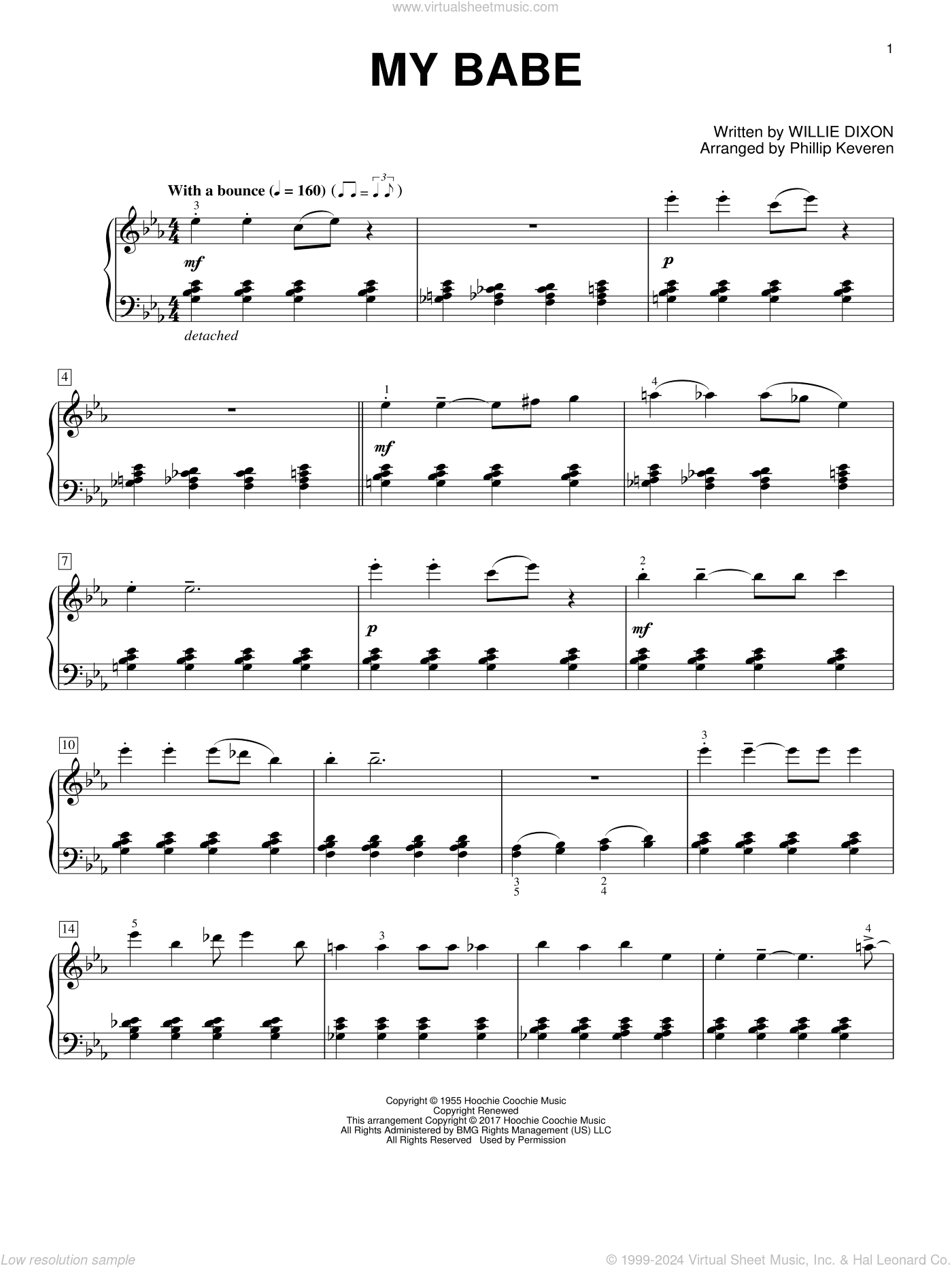My Babe (arr. Phillip Keveren)