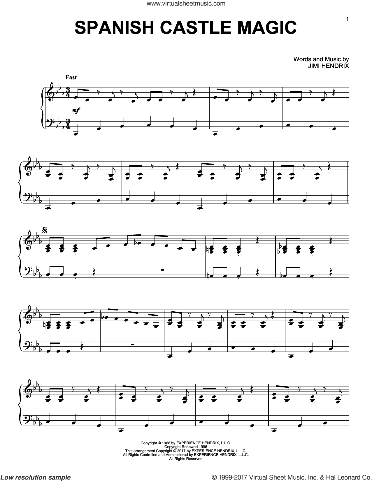 Spanish Castle Magic [Jazz version]
