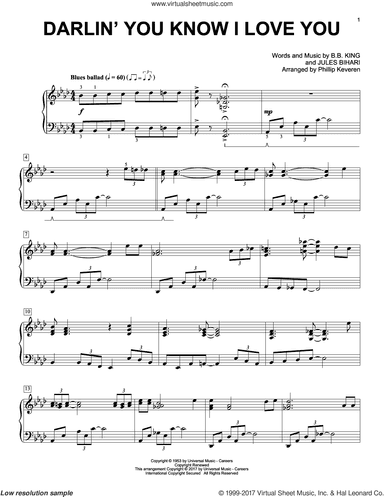 Darlin' You Know I Love You (arr. Phillip Keveren)
