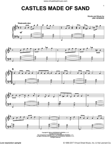 Castles Made Of Sand [Jazz version]