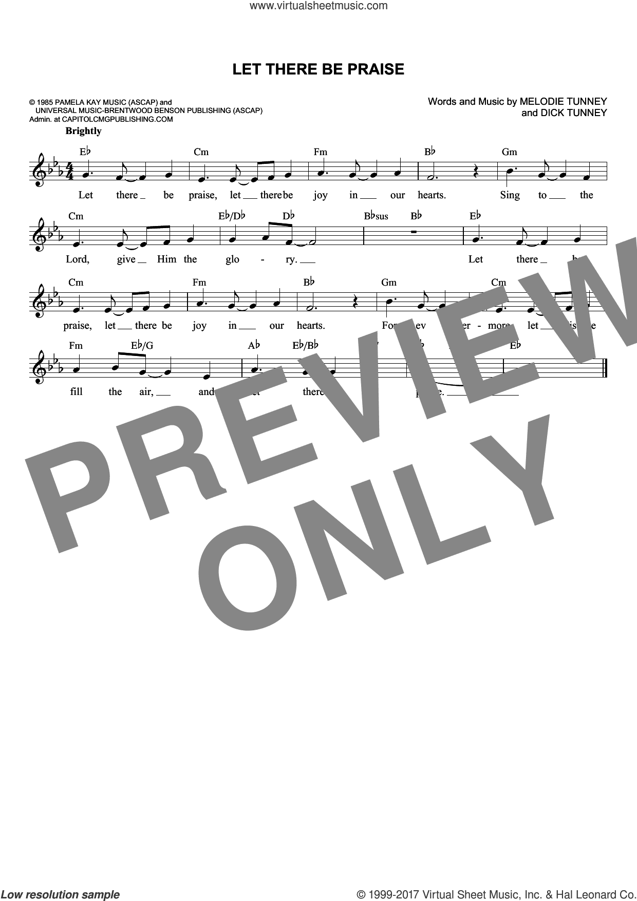 Let There Be Praise