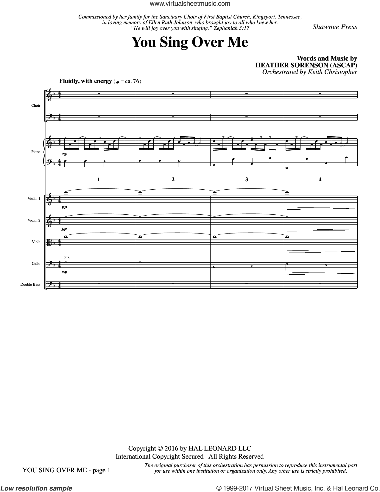 You Sing Over Me (COMPLETE)