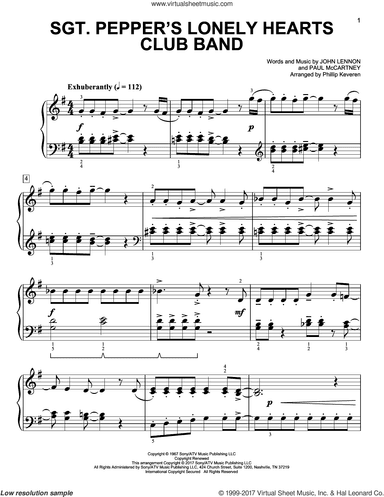 Sgt. Pepper's Lonely Hearts Club Band [Classical version] (arr. Phillip Keveren)