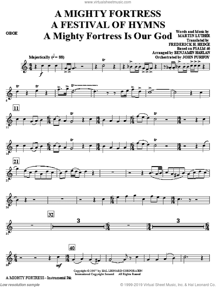 A Mighty Fortress, a festival of hymns