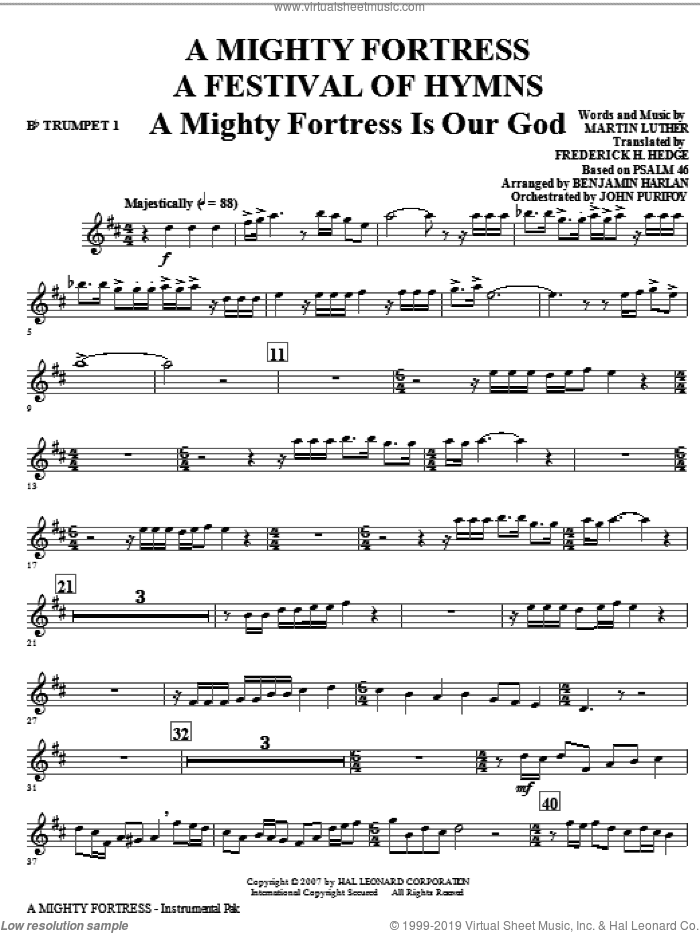 A Mighty Fortress, a festival of hymns