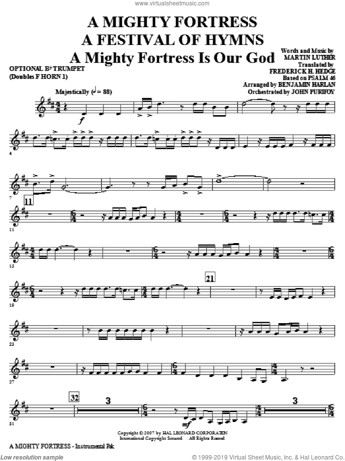 A Mighty Fortress, a festival of hymns