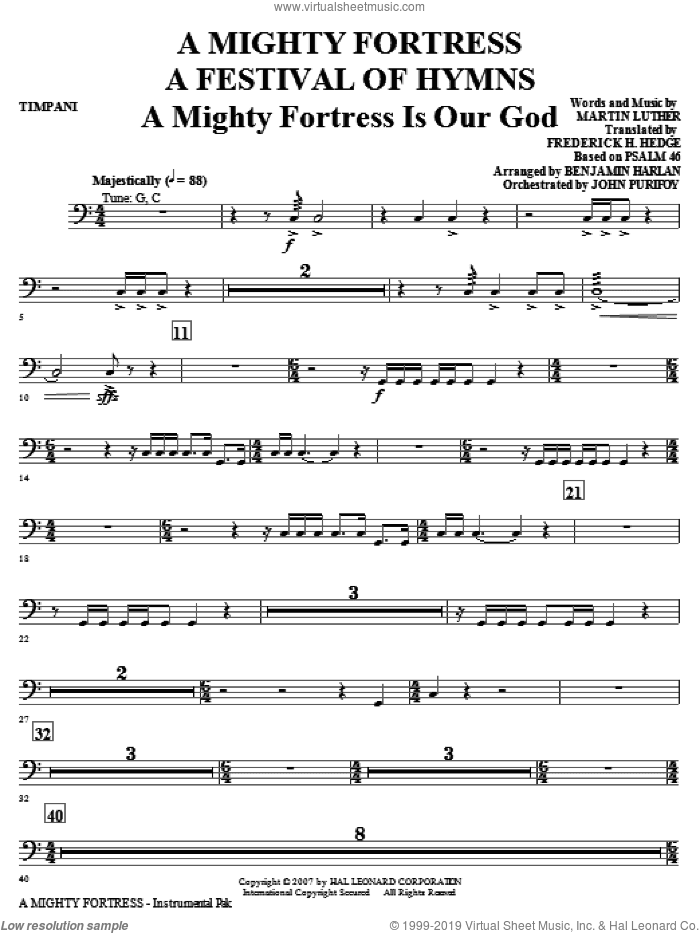 A Mighty Fortress, a festival of hymns