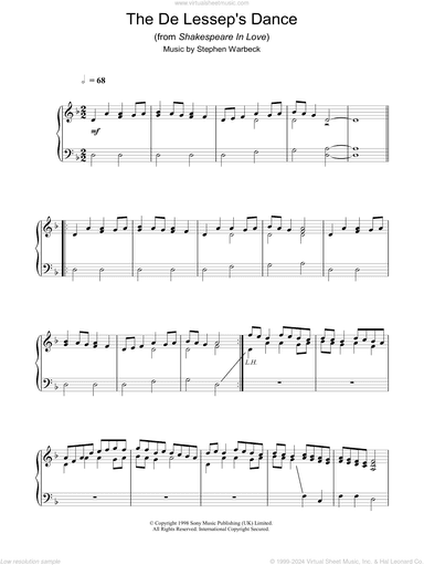 The De Lessep's Dance (from Shakespeare In Love)