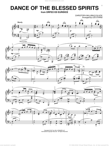 Dance Of The Spirits (arr. Lee Evans)