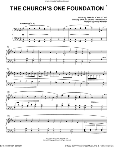 The Church's One Foundation (arr. Phillip Keveren)