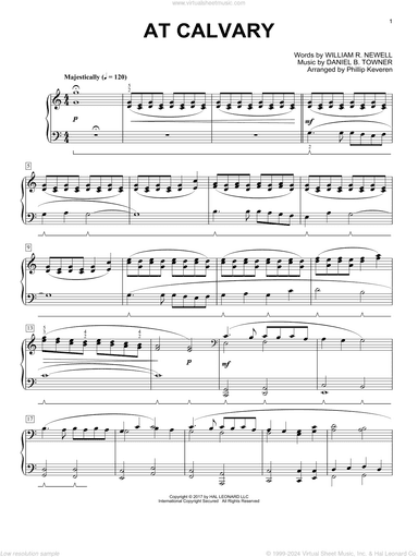At Calvary (arr. Phillip Keveren)