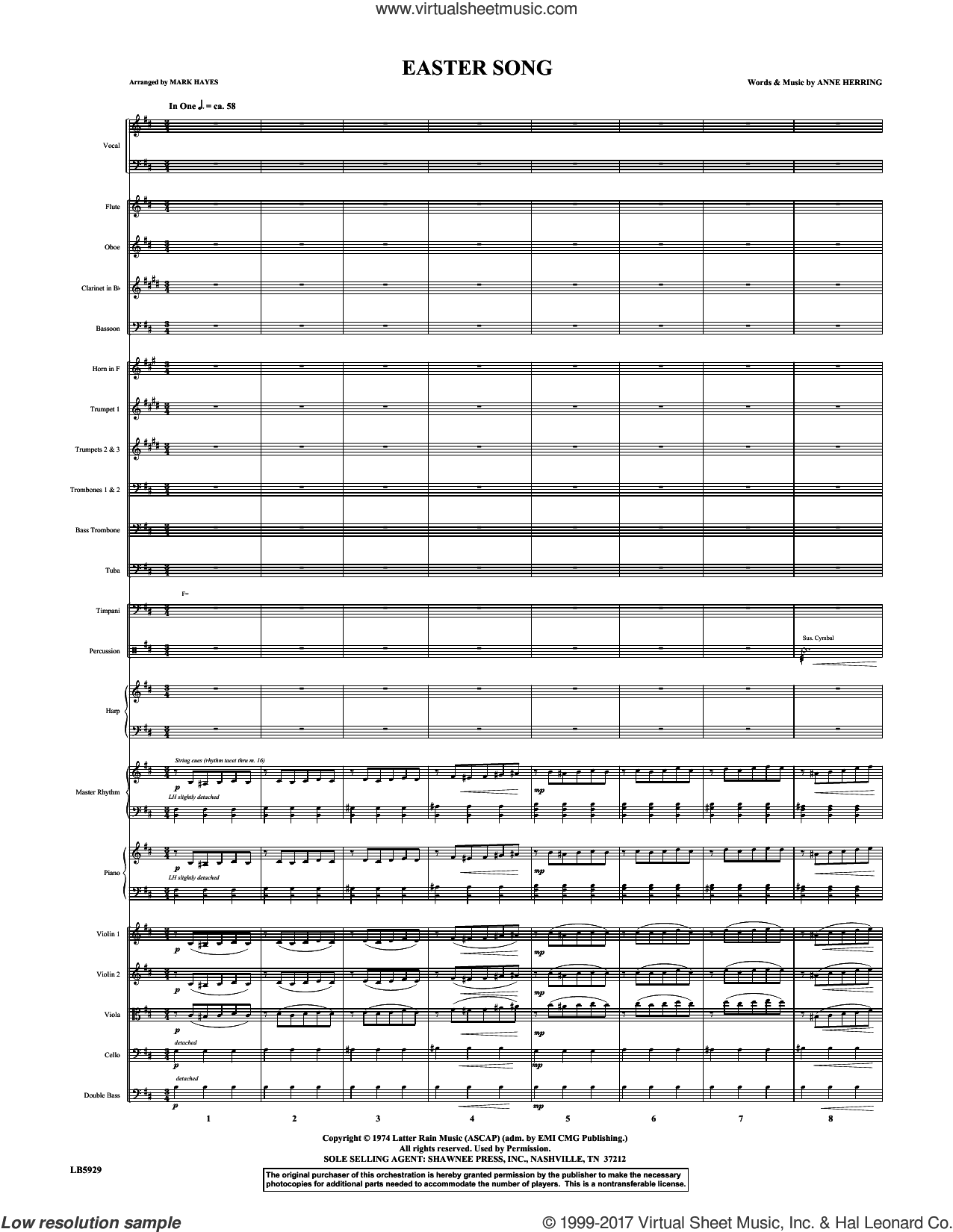Easter Song (COMPLETE)