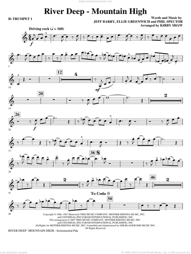 River Deep, mountain high (arr. kirby shaw)