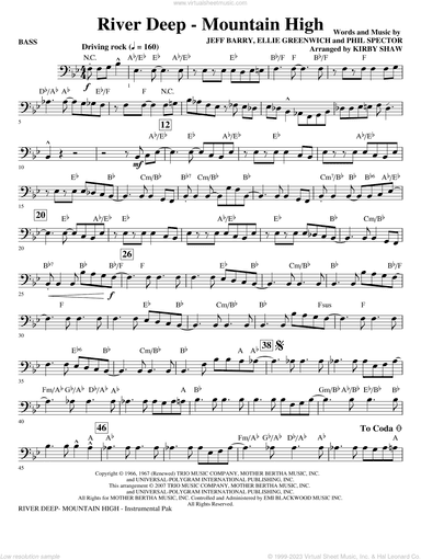 River Deep, mountain high (arr. kirby shaw)