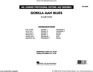 Gorilla Man Blues (COMPLETE)
