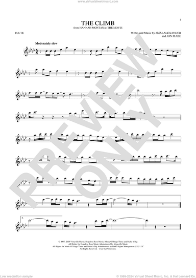 The Climb (from Hannah Montana: The Movie)