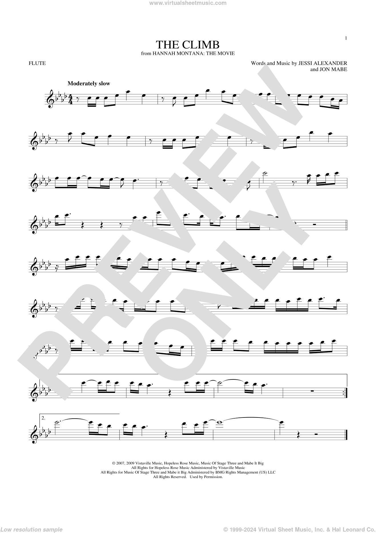 The Climb (from Hannah Montana: The Movie)