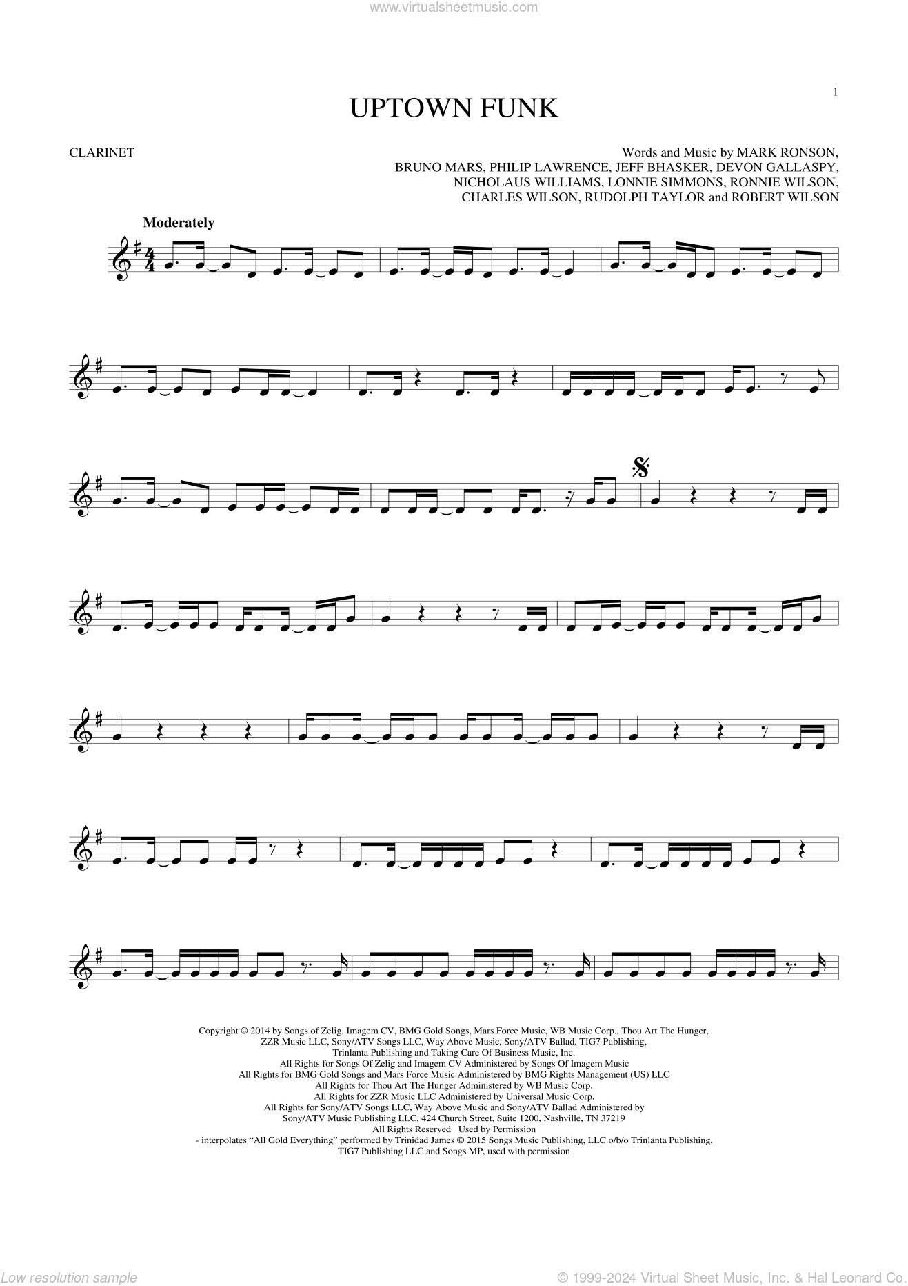 Uptown Funk (feat. Bruno Mars)