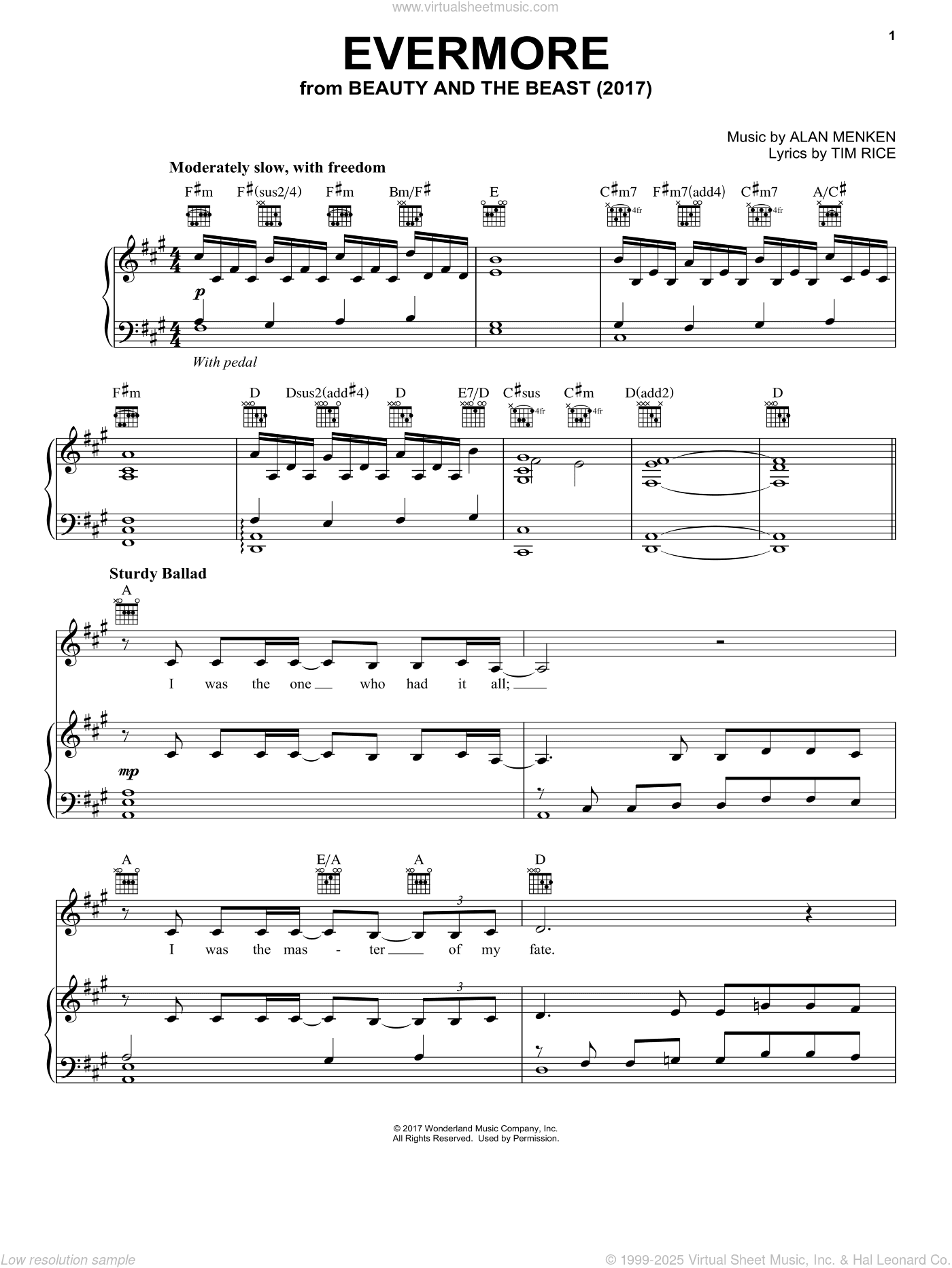 Evermore (from Beauty and the Beast)