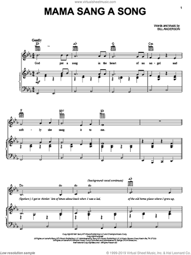 Mama Sang A Song