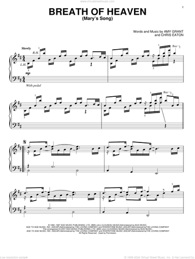 Breath Of Heaven (Mary's Song)