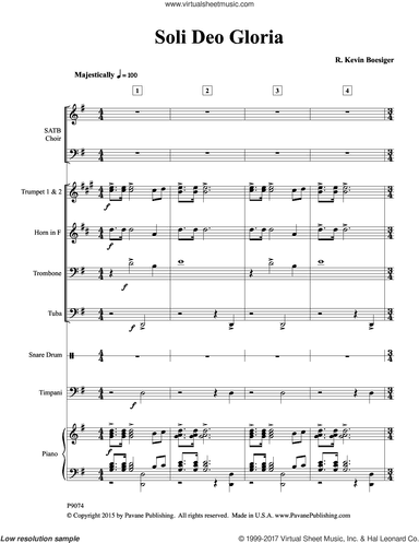 Soli Deo Gloria (COMPLETE)