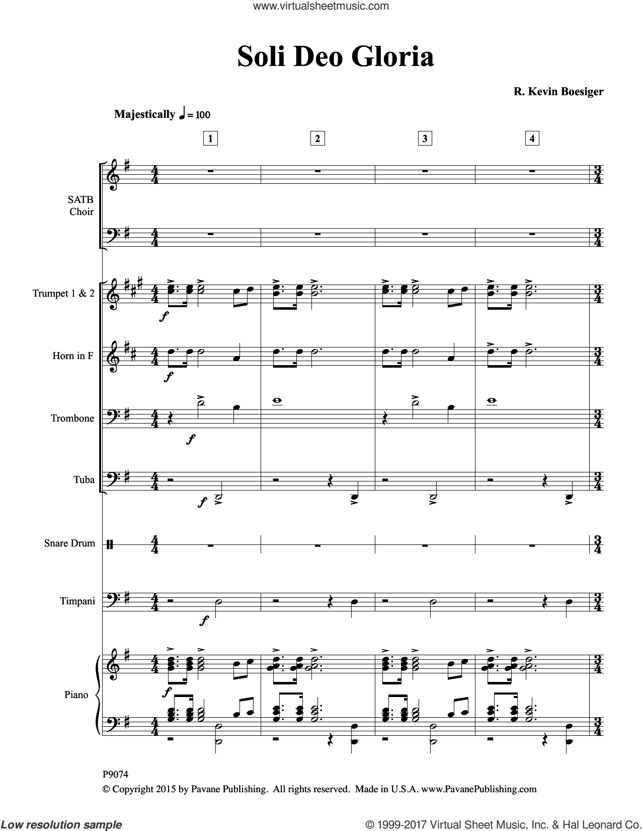 Soli Deo Gloria (COMPLETE)